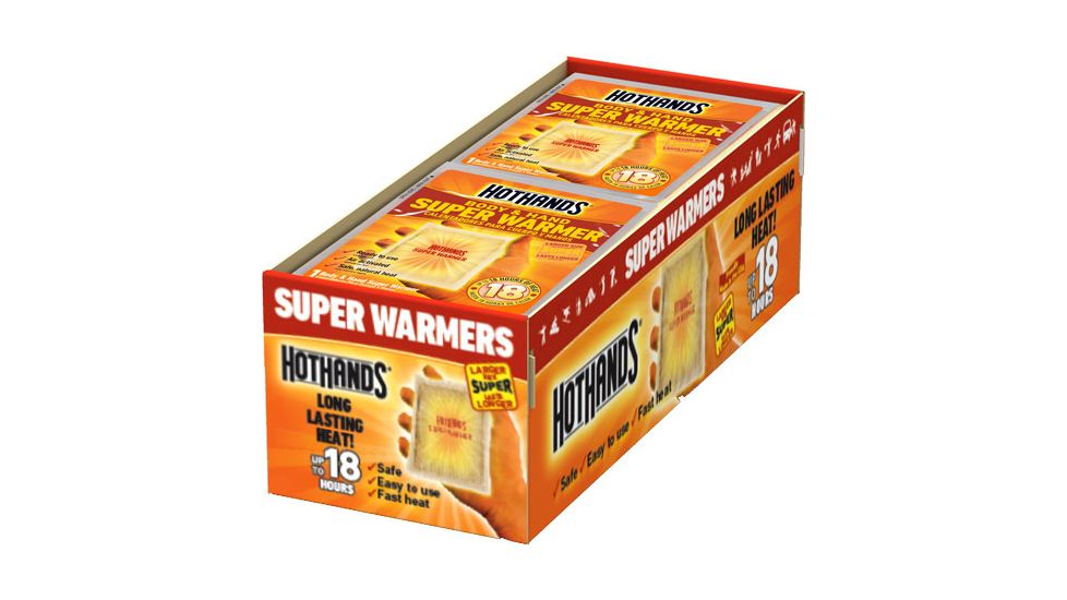 Hot Hands Hothands Body &amp; Hand Super Warmer 40 Pack 18 Hour