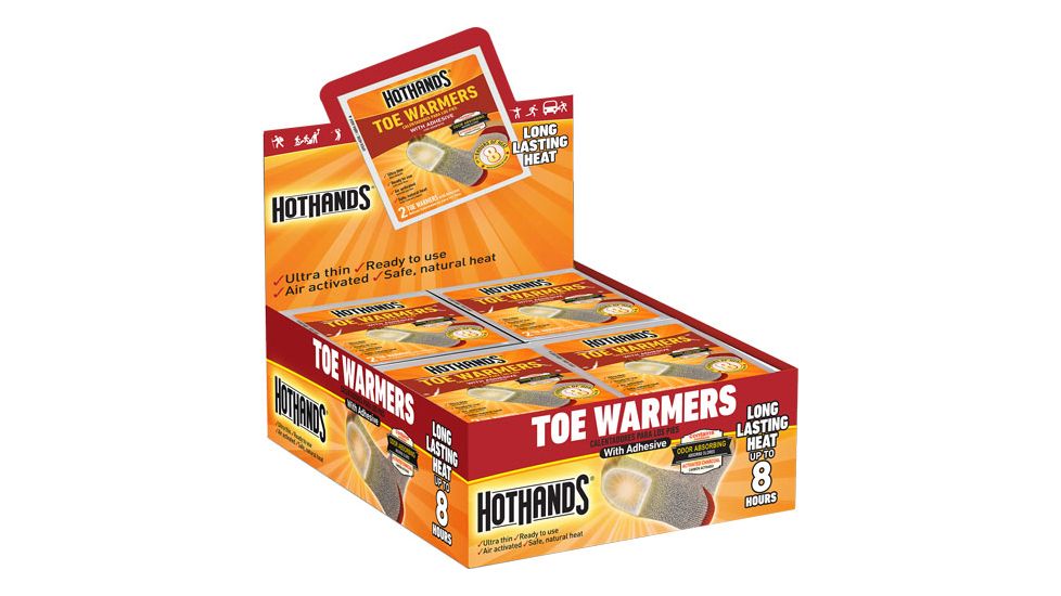 Hot Hands Hothands Toe Warmers 40 Pair 8 Hour W/ Adhesive