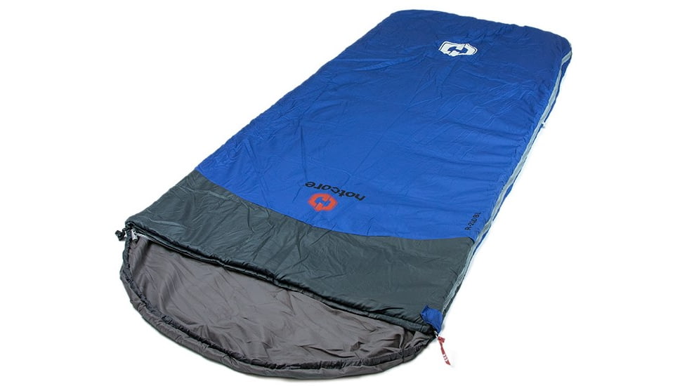 Hotcore R-100 Sleeping Bag, Blue, 90in x 34in, R-100 BL