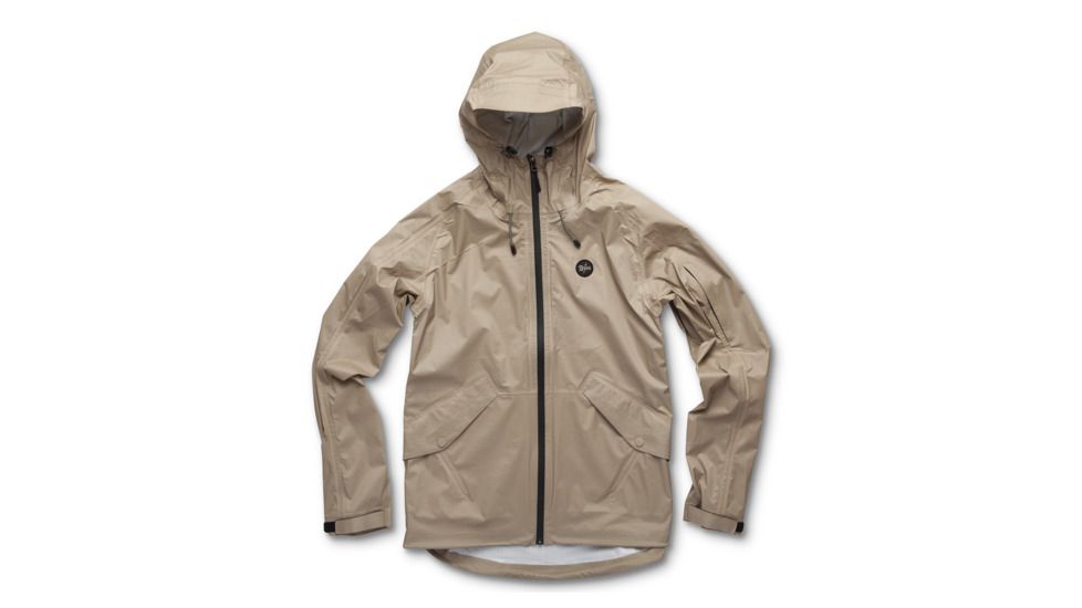 Howler Brothers Aguacero Rainshell Jacket - Mens, Hazy Khaki, Small, 152519F-KKI-S