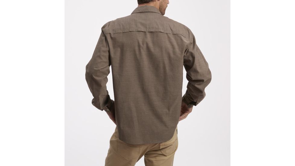 Howler Brothers Gaucho Snapshirt - Mens, Brown Oxford/Hermit Crabs, XL, 120720S-BRO-XL