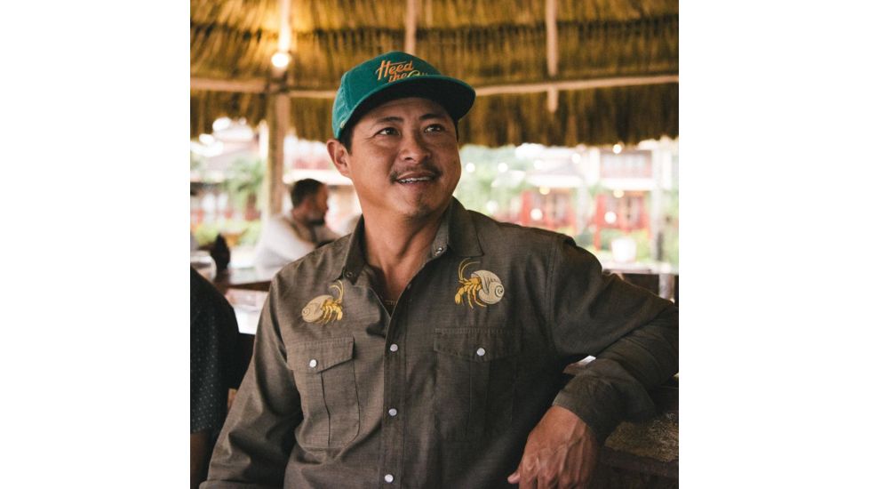 Howler Brothers Gaucho Snapshirt - Mens, Brown Oxford/Hermit Crabs, XL, 120720S-BRO-XL