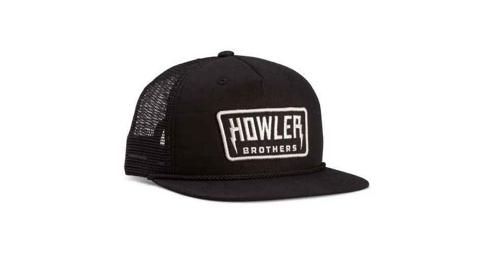 Howler Brothers Hi-Watt Snapback Hat - Mens, Black, One Size, 160619F-HWB