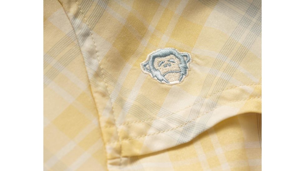 Howler Brothers Matagorda Shortsleeve - Mens, Shoreline Plaid / Sunny Yellow, Medium, 124619S-SPY-M