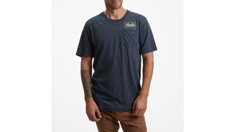 Howler Brothers Select Pocket T-Shirt - Mens, Howler Classic/Navy, L, 111020S-HCN-L