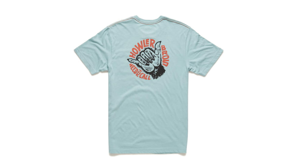 Howler Brothers Select Pocket T-Shirt - Mens, Shaka The Monkey/Seafoam, L, 111020S-MSS-L