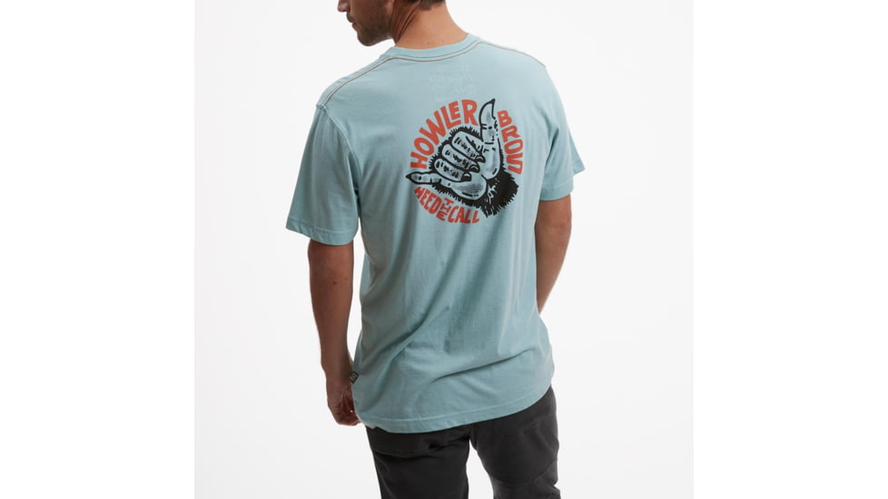 Howler Brothers Select Pocket T-Shirt - Mens, Shaka The Monkey/Seafoam, L, 111020S-MSS-L