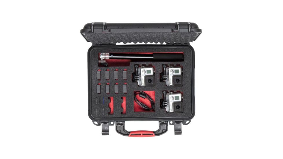 HPRC 2350-01 Plastic Case for GoPros and Accessories, Case Only, Black GPR2350-01