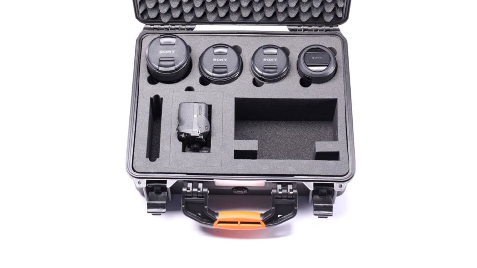 HPRC 2460 Plastic Box for Sony Alpha, Black ALP2460-01