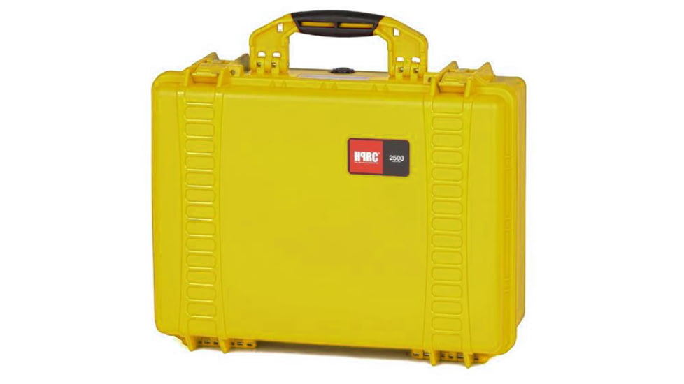 HPRC 2500 Hard Case, Empty, Yellow HPRC2500EYELLOW