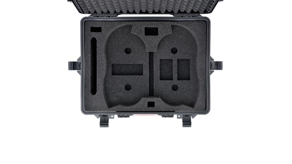 HPRC 2600 Plastic Box for Parrot Bebop with Cubed Interior, Black BEB2600-01