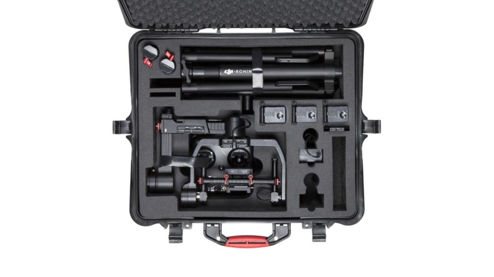 HPRC 2700W-01 Hard Plastic Case for DJI Ronin-M with Pre-Cut Foam Interior, Case Only, Black ROM2700W-01