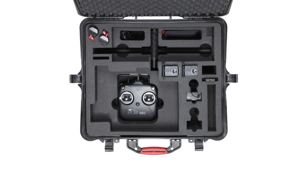 HPRC 2700W-01 Hard Plastic Case for DJI Ronin-M with Pre-Cut Foam Interior, Case Only, Black ROM2700W-01