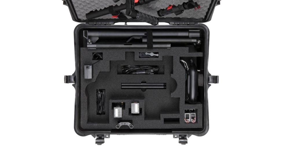 HPRC 2700W-01 Hard Plastic Case for DJI Ronin with Pre-Cut Foam Interior, Case Only, Black RON2700W-01