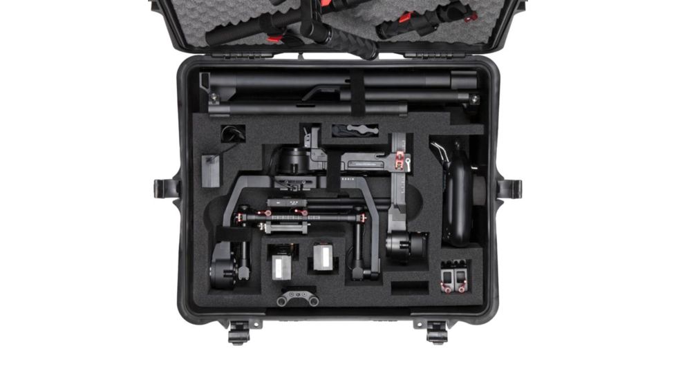 HPRC 2700W-01 Hard Plastic Case for DJI Ronin with Pre-Cut Foam Interior, Case Only, Black RON2700W-01