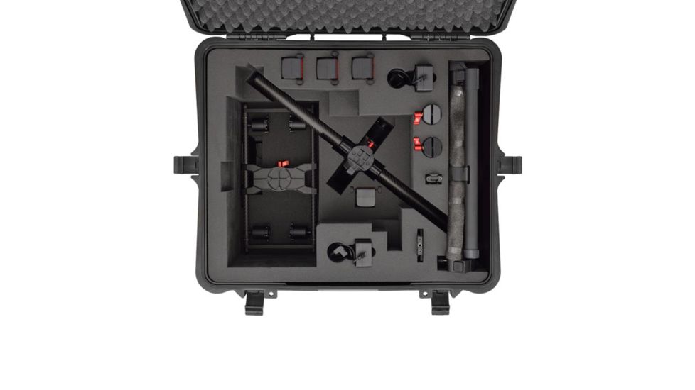 HPRC 2730W-01 Hard Plastic Case for Ronin MX with Pre-Cut Foam Interior, Case Only, Black RMX2730W-01