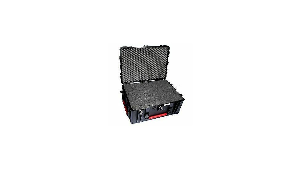 HPRC 2780W Wheeled Hard Case, Cubed Foam, Black HPRC2780WFBLACK