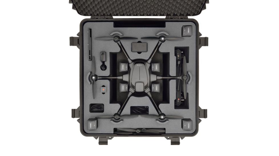 HPRC 4600W Hard Plastic Case for Typhoon H with Pre-Cut Foam Interior, Case Only, Black TYH-4600W-01