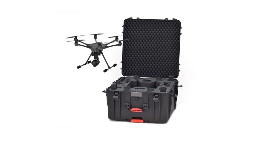 HPRC 4600W Hard Plastic Case for Typhoon H with Pre-Cut Foam Interior, Case Only, Black TYH-4600W-01