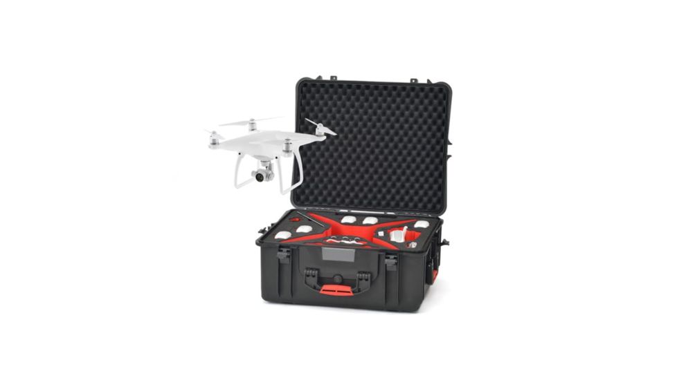 HPRC DJI Phantom 4 Case with Pre-Cut Foam, Black PHA4-2710-01