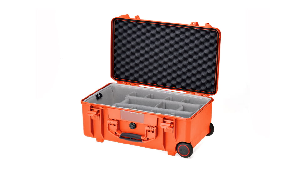 HPRC HPRC2550W Wheeled Hard Case, Second Skin, Orange, HPRC2550WSSKORA