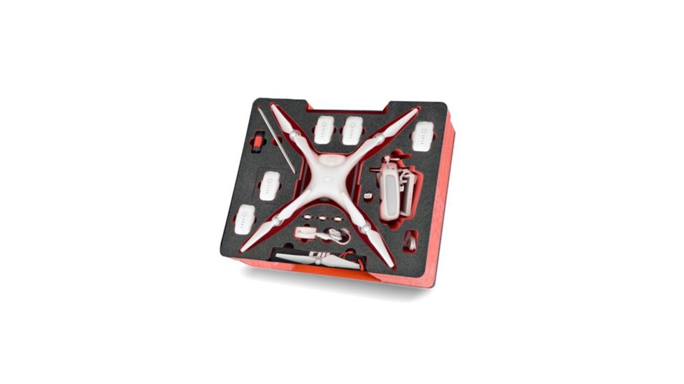 HPRC Phantom 4 Pre-Cut Foam Kit for Case 2700W, Foam Only, Black PHA4-0011