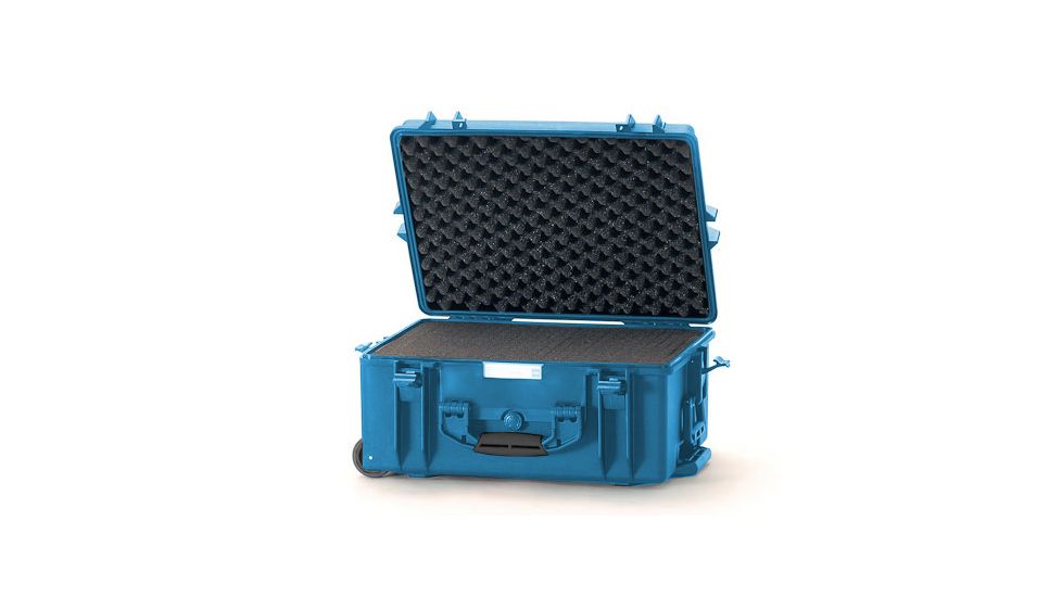 HPRC Wheeled Hard 2600W Case w/ Foam HPRC2600WFBlue