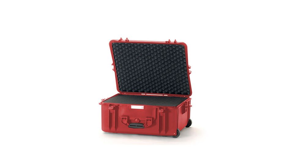 HPRC Wheeled Hard Case 2700W w/ Foam HPRC2700WFRed