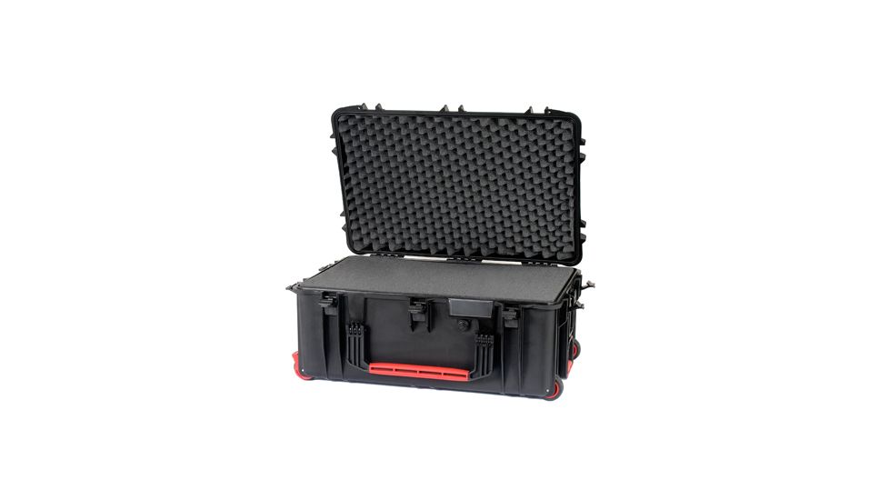 HPRC Wheeled Hard Case w/ Cubed Foam, Black HPRC2760WFBlack