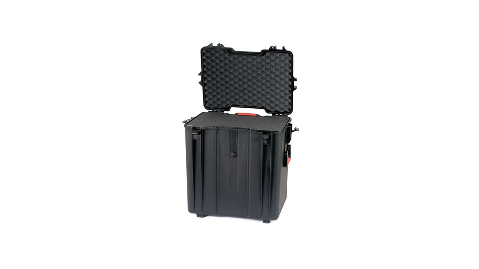 HPRC Wheeled Hard Case w/ Cubed Foam, Black HPRC4700WFBlack