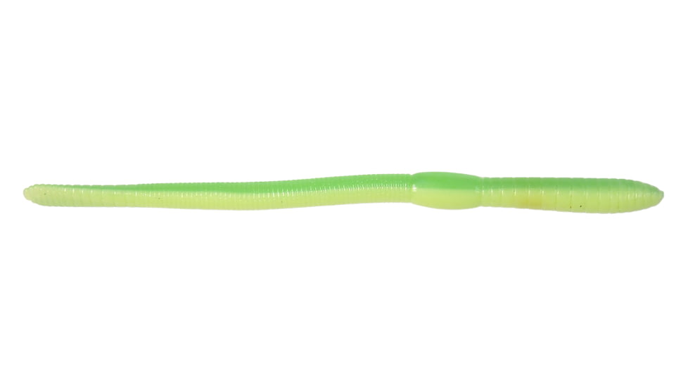 HR Tackle Bubblegum Worm, 20, 6in, Slime Lime, 6207LB