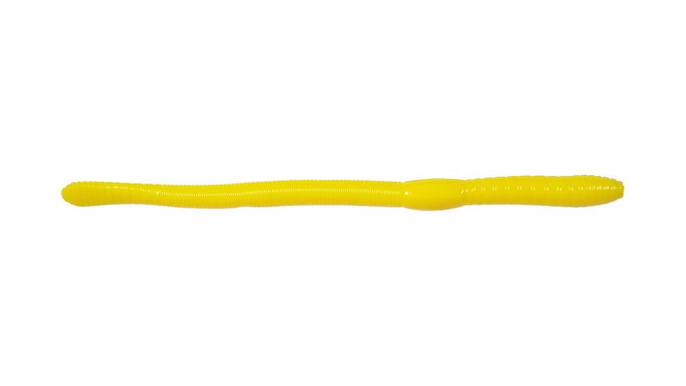 HR Tackle Bubblegum Worm, 20, 6in, Yellow, 6203B
