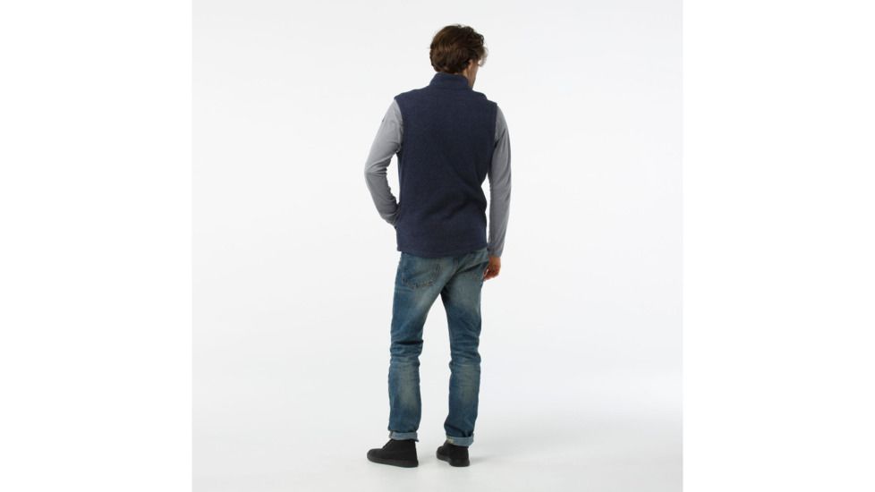 Smartwool Hudson Trail Fleece Vest-Men's, Navy, Small, SW016214410-S