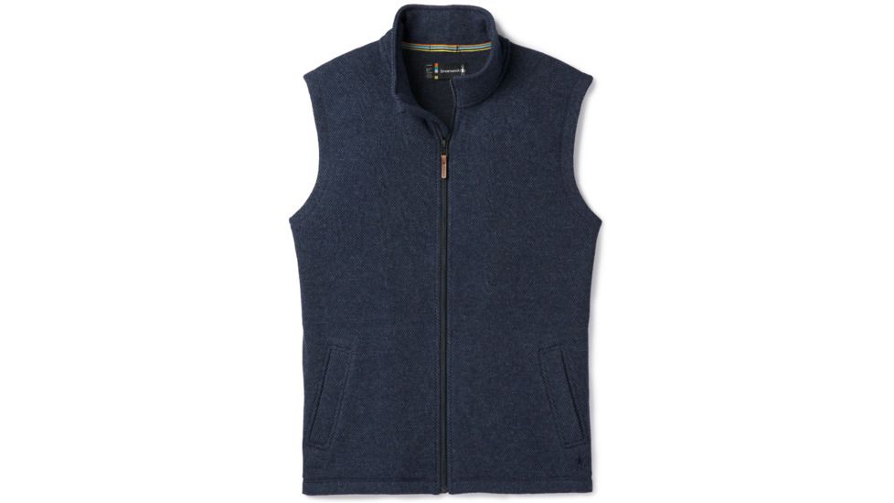 Smartwool Hudson Trail Fleece Vest-Men's, Navy, Small, SW016214410-S