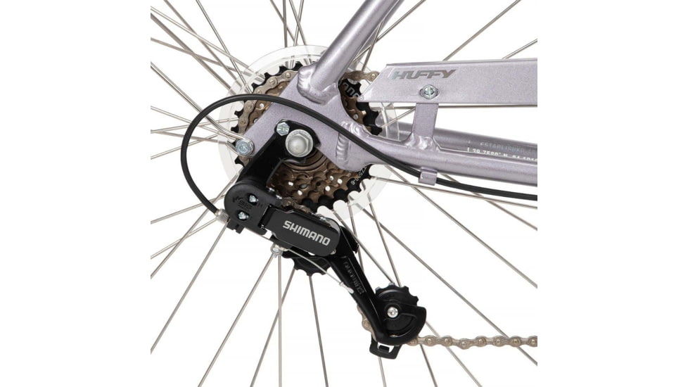 Huffy Airway 6-Speed Premium Cruiser Bike - Womens, Silver, 26in, 26031