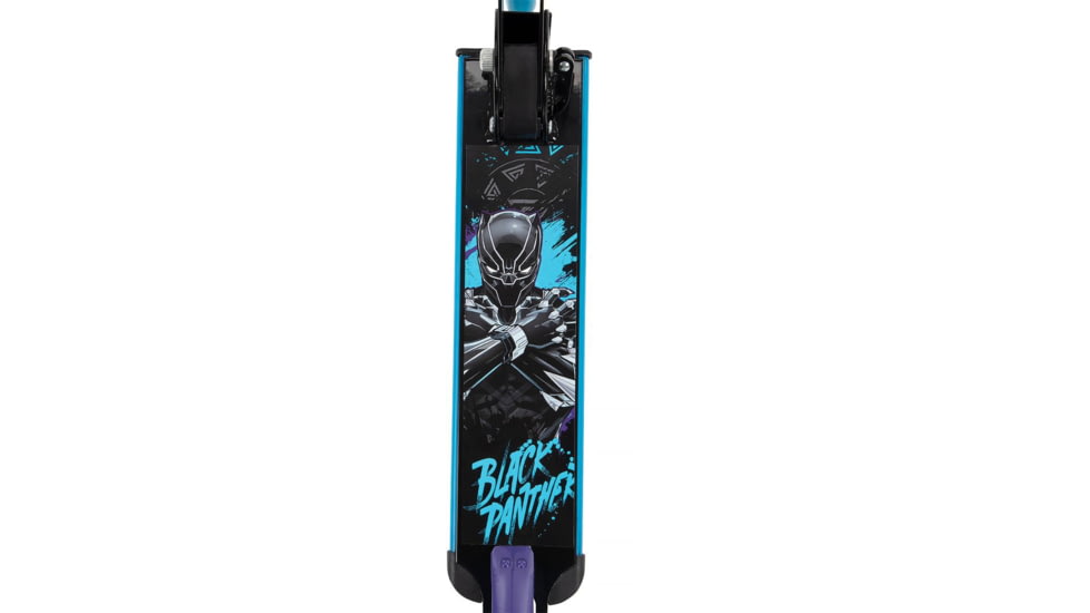 Huffy Black Panther Inline Electro-Light Kids Scooter - Boys, Black/Blue/Purple, 28261