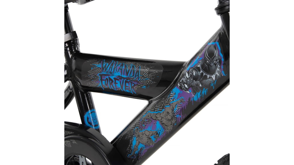 Huffy Black Panther Kids Bike - Boys, Black/Blue/Purple, 16 in, 21522