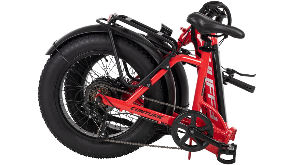 Huffy Centuric Folding E-bike, Red, 20 in, E4381