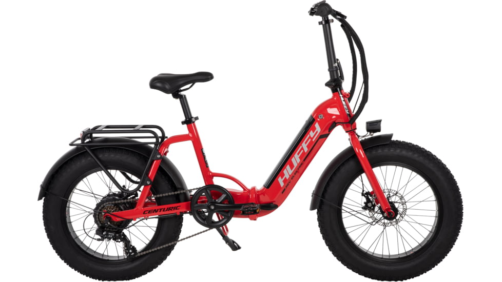 Huffy Centuric Folding E-bike, Red, 20 in, E4381