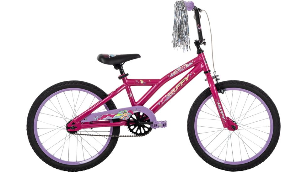 Huffy Glitzy Kids Bike - Girls, Pink/Purple, 20 in, 23072