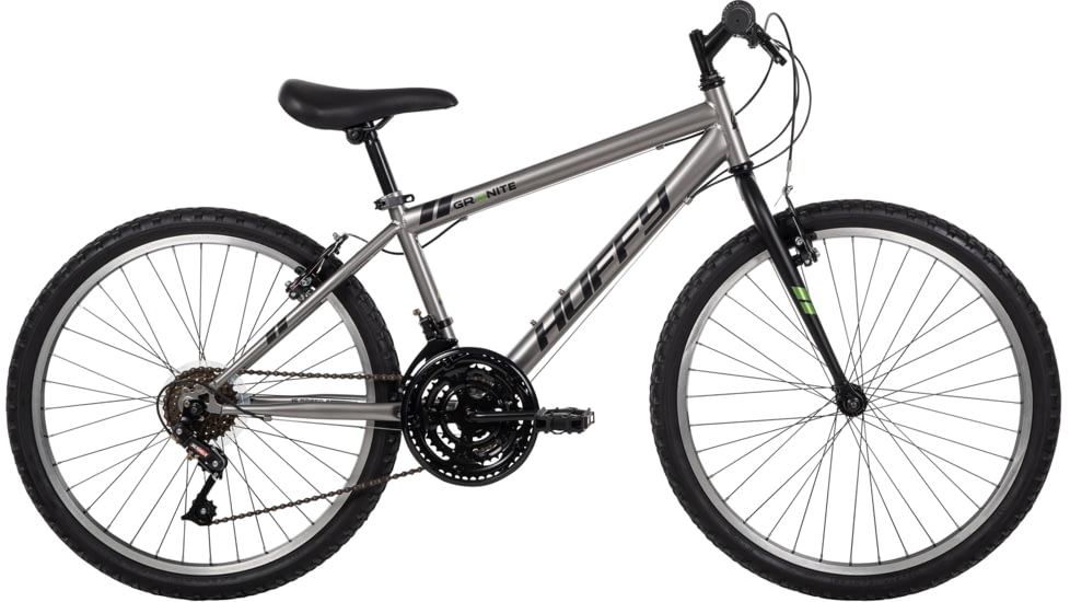 Huffy Granite Mountain Teens Bike - Boys, Silver, 24 in, 24202