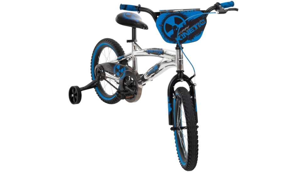 Huffy Kinetic Kids Bike - Boys, Silver/Blue/Black, 16in, 21820