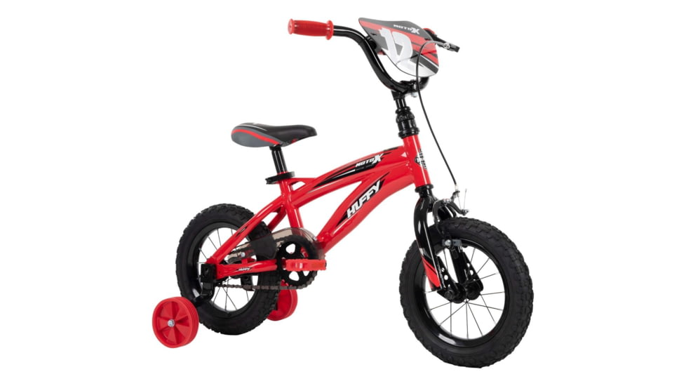 Huffy Moto X Kids Bike - Boys, 12in Wheel, Red/Black, 72009