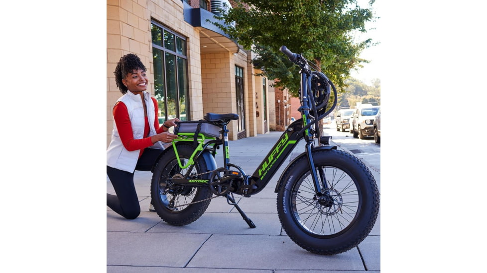 Huffy Motoric Electric Bike - Unisex, 20in Wheel, Black, E4331