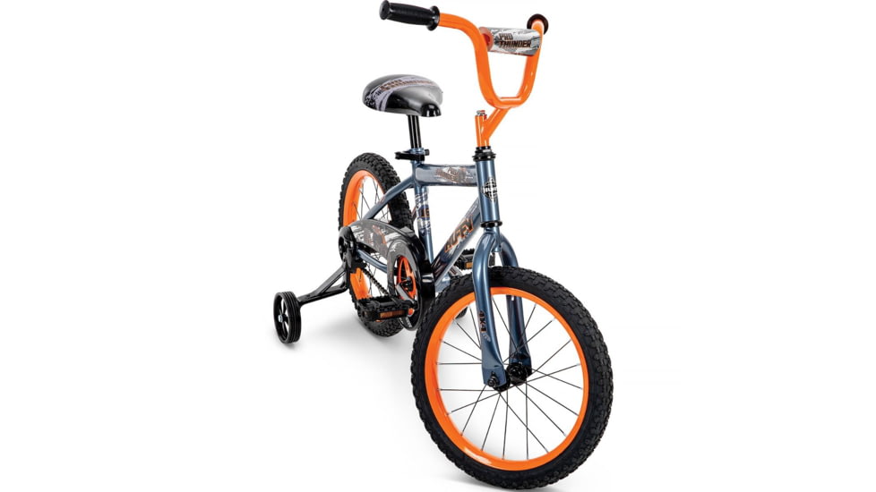 Huffy Pro Thunder Kids Bike - Boys, Blue/Orange, 16in, 21800