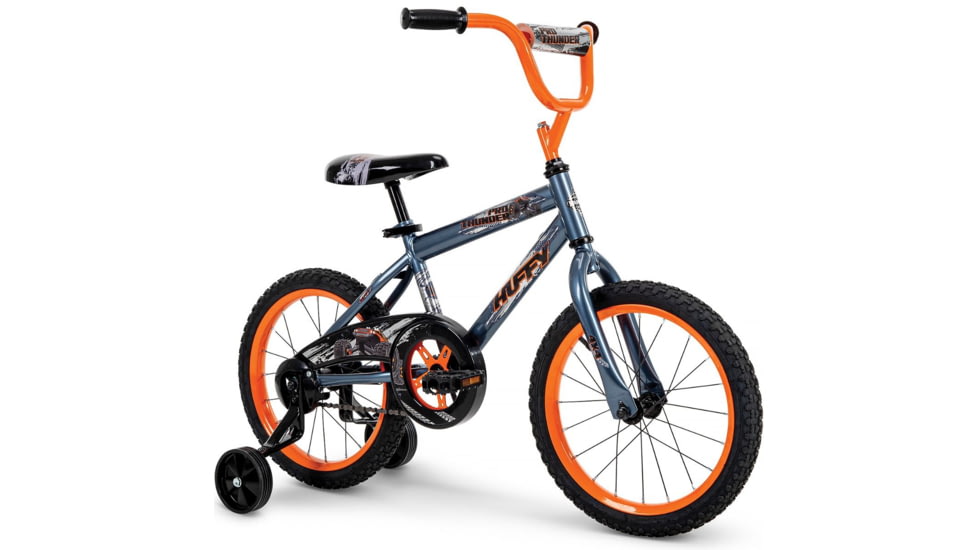Huffy Pro Thunder Kids Bike - Boys, Blue/Orange, 16in, 21800