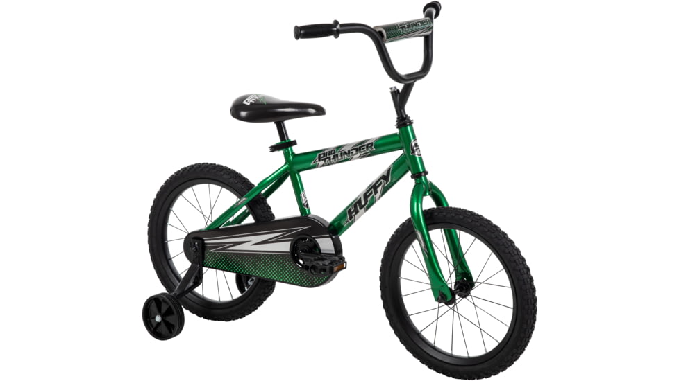 Huffy Pro Thunder Kids Bike - Boys, Green/Black, 16 in, 21802