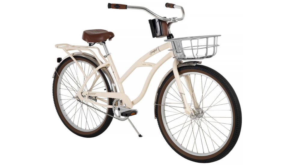 Huffy Sanford Premium Cruiser Bike - Womens, Cream, 26in, 26931