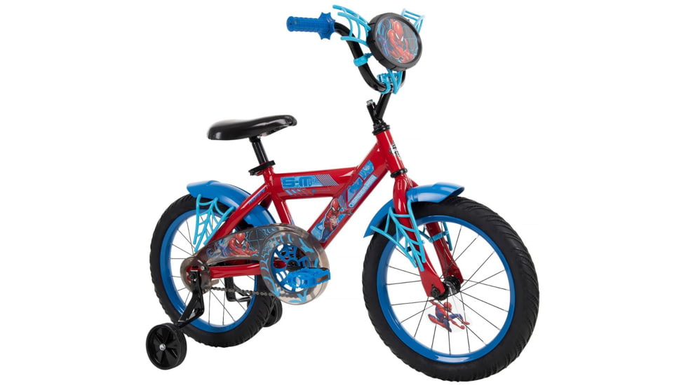 Huffy Spider-Man Kids Bike - Boys, Red/Blue, 16 in, 21960