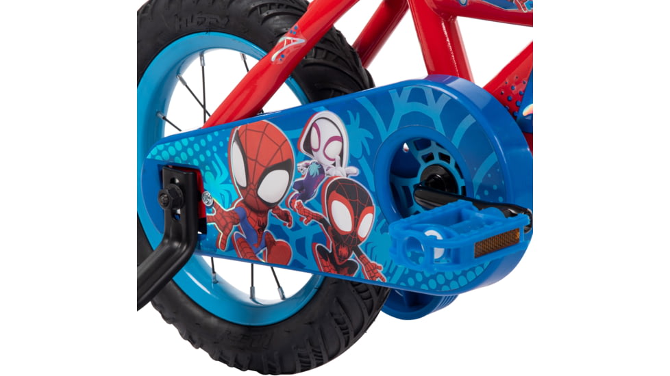 Huffy Spidey &amp; His Amazing Friends Kids Bike - Boys, Red/Blue/Black, 12 in, 22982